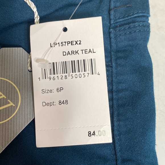 #64 Wit & Wisdom, “Ab” Solution high rise, Itty bitty boot. Dark Teal - Picture 9 of 10